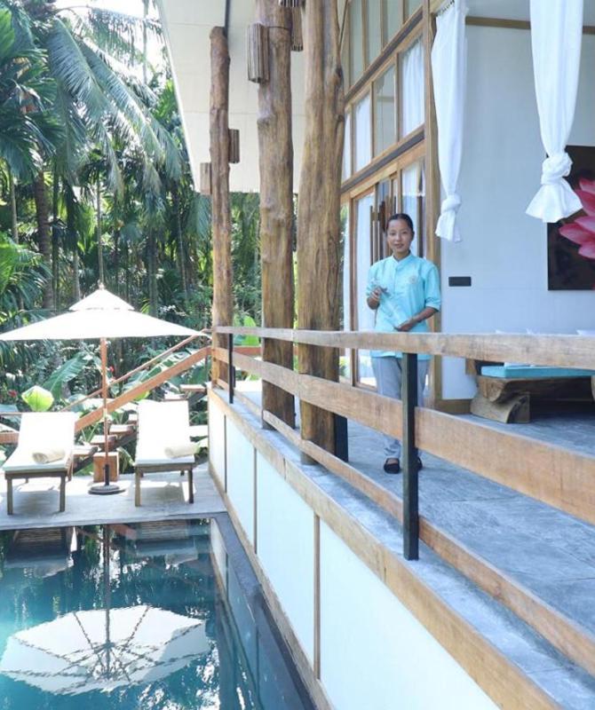 Satya Boutique Resort & Spa Vijay Nagar Beach Bilik gambar